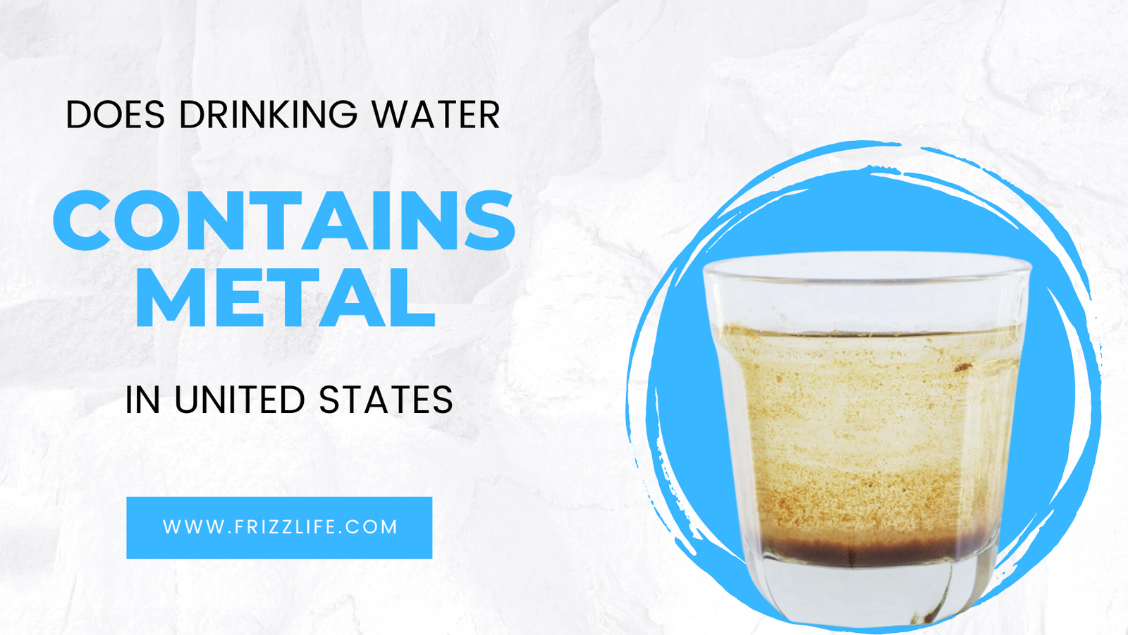 Does drinking water contains metal in united states