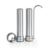 Frizzlife DS99 Countertop Water Filter System, Stainless Steel