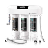 Frizzlife 3-Stage Under Sink Water Filter System SK99-NEW, Direct Connect